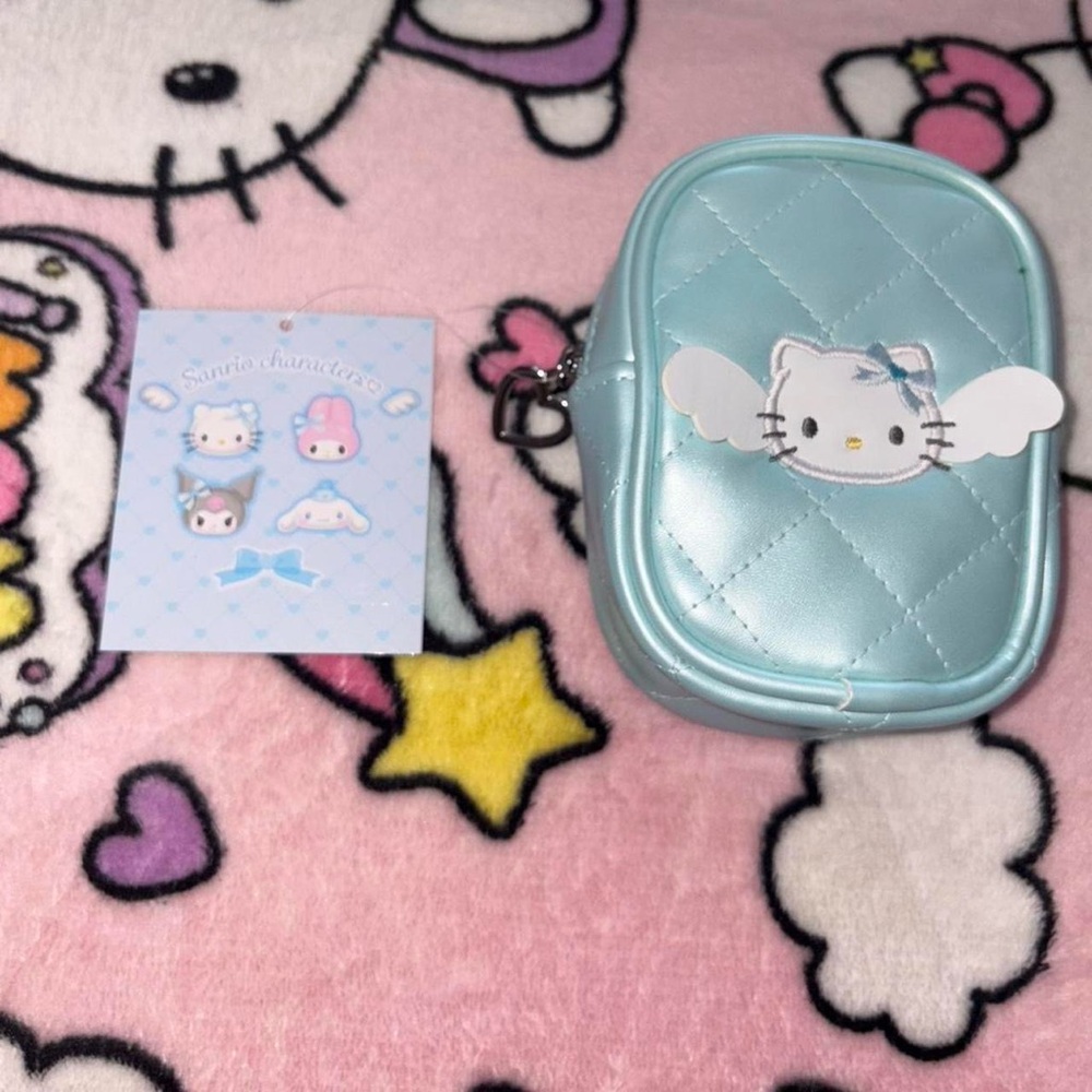 Hello kitty angel pouch